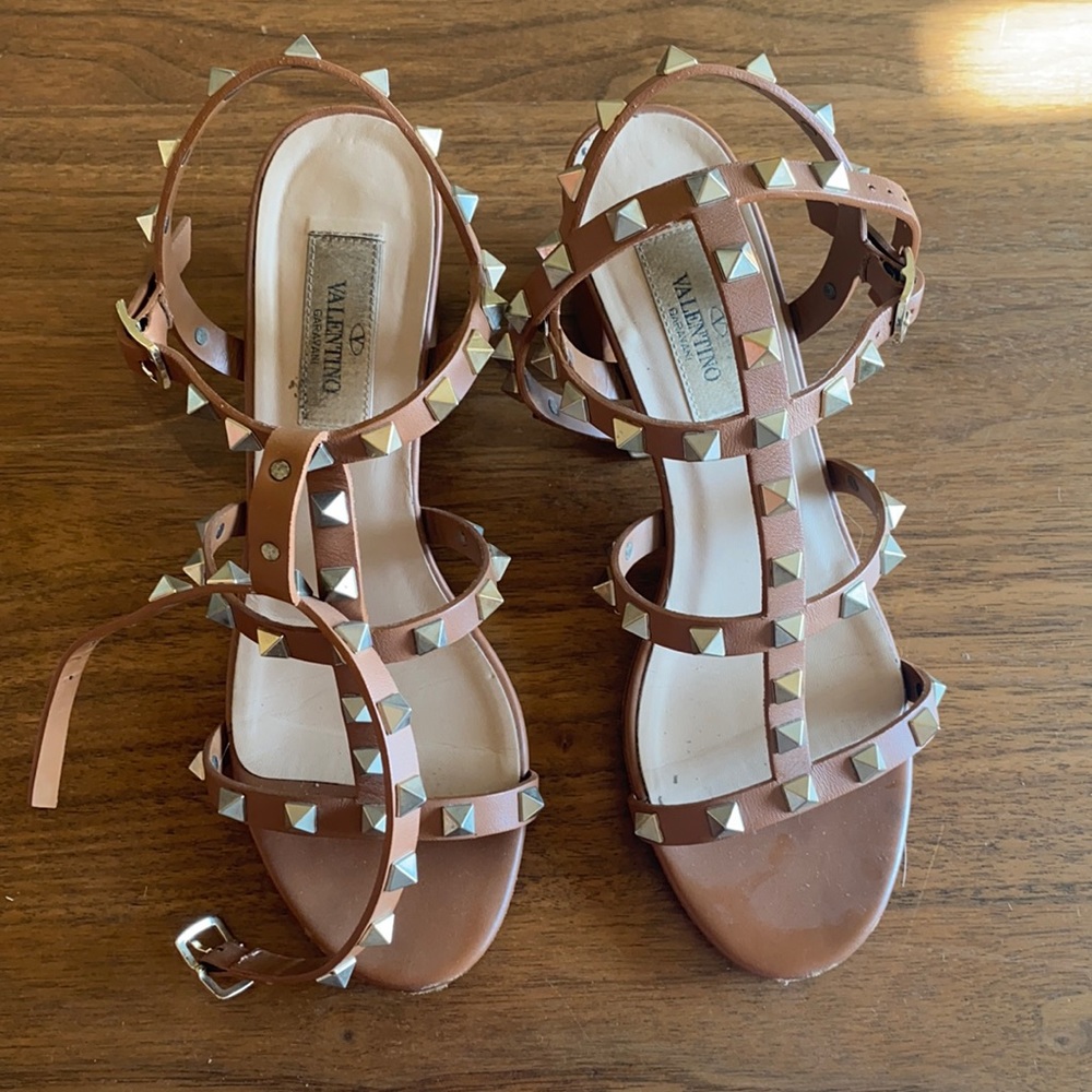 Valentino Rock Stud Sandals